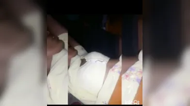 My friend wife boob press