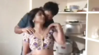 Gouthami reddy manthena removing blouse romance with servant in kitchen secretly
