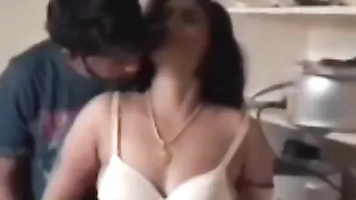 Gouthami reddy manthena removing blouse romance with servant in kitchen secretly