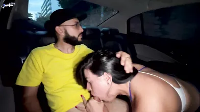 Colombian porn star casting! Sex in the car, creampie at home - ideal XXX porn d