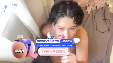 Experience the hottest, muddiest Latina blowjob and cum facial cumshot with phat