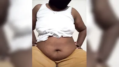 chubby big ass milf striptease four