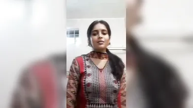 Gouthami reddy manthena removing dress in bathroom showing white bra with boobs