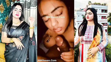 Most Demanded Tiktoker Anisha Momo Giving Blowjob Sex Video