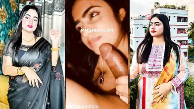 Most Demanded Tiktoker Anisha Momo Giving Blowjob Sex Video