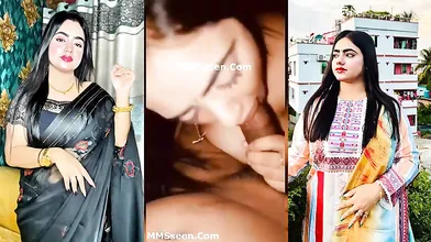 Most Demanded Tiktoker Anisha Momo Giving Blowjob Sex Video