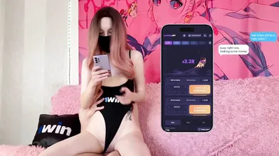 She's a nasty cockslut with naughty eyes, and her perky titties are out of this