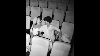 most demanded vidio threesome fun in cinema hall Theatre Cctv Mms Xxx