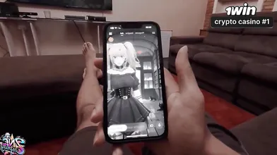 ZNE COSPLAY - ANI GROK em cena quente com Amberzinha e QroZne no XXX!