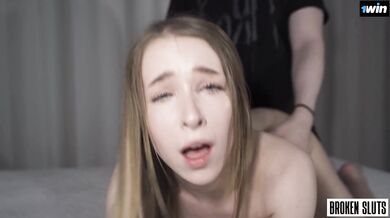 ULTIMATE THREESOME - Nata Gold Gets POUNDED by Two Big Dick Guys, Cumshots and S
