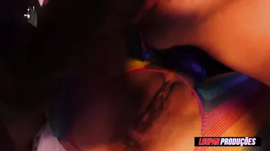 Fucking both the platinum-blonde and dark-haired breezies from LP Productions.