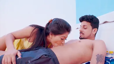 Naughty Husband Seduces Her Sexy Wife On The Bed