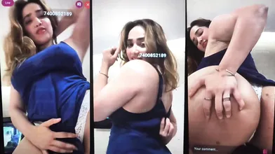 Aditi Mistry New Blue Dress Hot Exclusive Live Showing Pussy And Big Ass