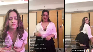 Divya Mistry Latest Live Nude Mms Show Aditi Mistry Sister Mms