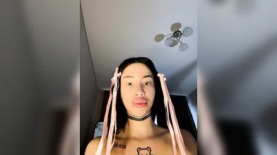 Asian japanese plays with anal toys