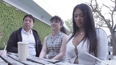 Asian blowjob with cumshot