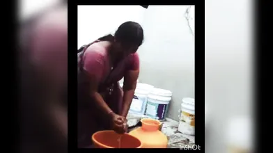 Village bhabhi cleavage