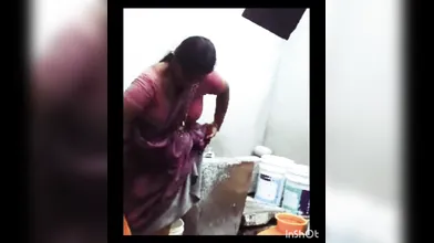 Village bhabhi cleavage