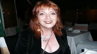 Sexy mature redhead wife Marlene Flint.