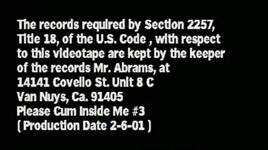 Please Cum Inside Me! 3 - Sophie Evans