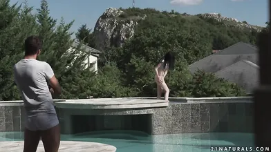 Erotic Pool Romance