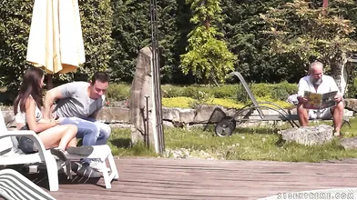 Riding Grandpa