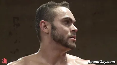 Muscle Stud Brock Avery Dominated By Alexander Gustavo In Hardcore Anal Sex Match