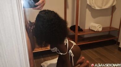 Deepthroat Ebony Twerker