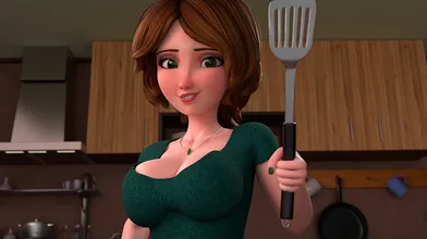 Big Tits & Soft Soles Turn This Hot MILF Into a Cumdump Queen ◆ 3D HENTAI