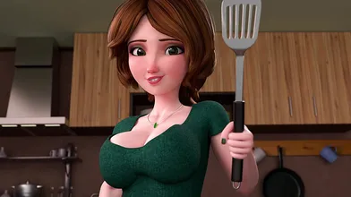 Big Tits & Soft Soles Turn This Hot MILF Into a Cumdump Queen ◆ 3D HENTAI