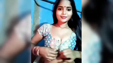 Gouthami reddy manthena removing blouse showing her boobs and milk out in video