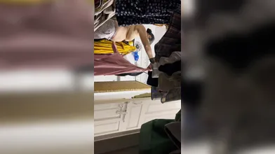 Indian Muslim Mom clothes changing video