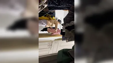 Indian Muslim Mom clothes changing video