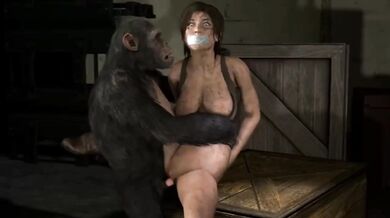 Lara Croft Goes Ape