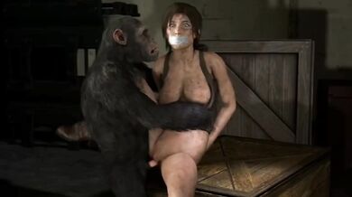 Lara Croft Goes Ape