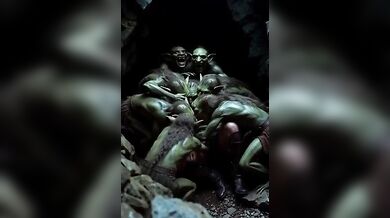 Elf Warrior Vs Goblins