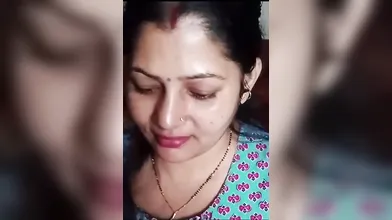 Neelam Randi shining nose and red hot lips