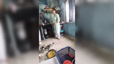 Indian Muslim Mom candid video