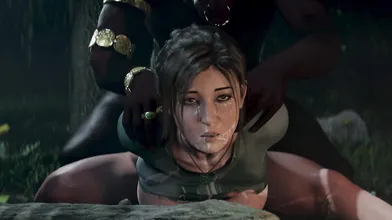 A Lot Of Dicks And A Lot Of Cum - That's What She Needs. 3d Animated Group Porn - Lora Craft