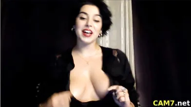 Hot Babe having fun masturbating with toy