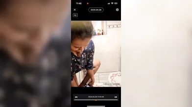 Indian mom spy bathing video recorded by her son