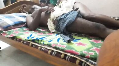 Tamil Aunty With Lover At Home