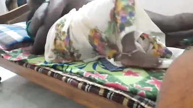 Tamil Aunty With Lover At Home