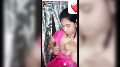 Tamil Sandy Dhana Chamet Live Boobs Show