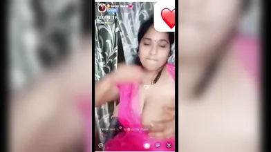 Tamil Sandy Dhana Chamet Live Boobs Show