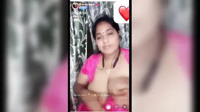 Tamil Sandy Dhana Chamet Live Boobs Show