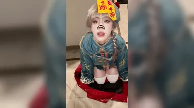 Cute Zombie Gril Sex Cosplay Video