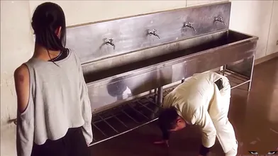 Japanese Beautiful Fighter ASIAN BALLBUSTING Kick In The Balls - Asian Delight