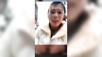 Petite Chinese Milf Slut In Public