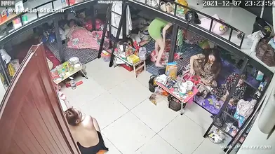 Chinese Girls Dormitory.11